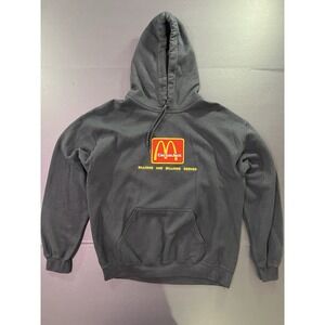 Catus Jack McDonald's Pullover Hoodie‎ Men's Small I'm Lovin It Black Embroidery